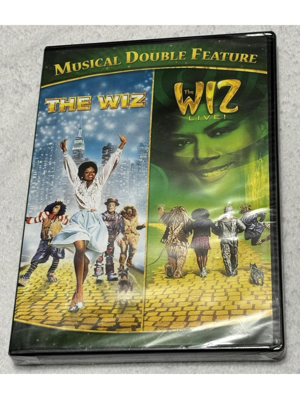 The Wiz / The Wiz Live! Musical Double Feature DVD || NEW